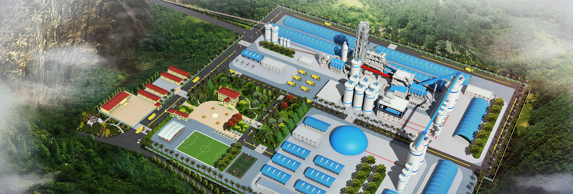 水泥产业实现智能制造的载体是智慧工厂,它是基于具有自感知,自学习