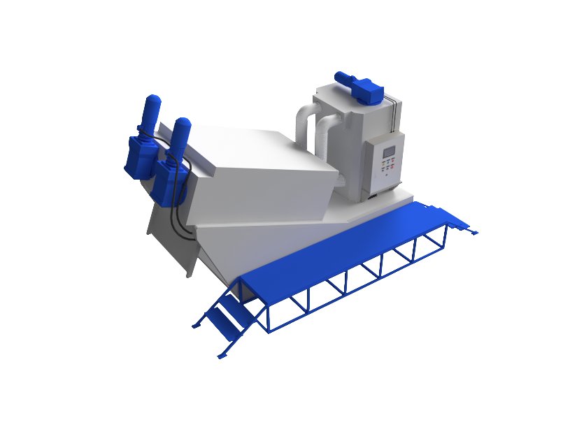 叠螺式污泥脱水机-智慧环境，Sovit3D
