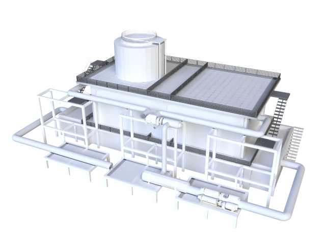 水利厂房，Sovit3D